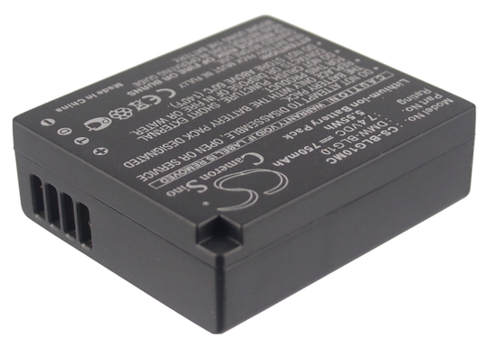 Panasonic DMW-BLG10 DMW-BLG10E akku 750 mAh
