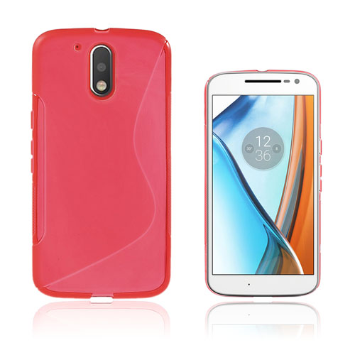 Lagerlöf Motorola Moto G4/G4 Plus Takakuori - Punainen
