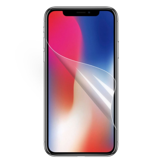iPhone Xr kirkas pintainen pehmeä LCD näyttö suojakalvo - Transparentti