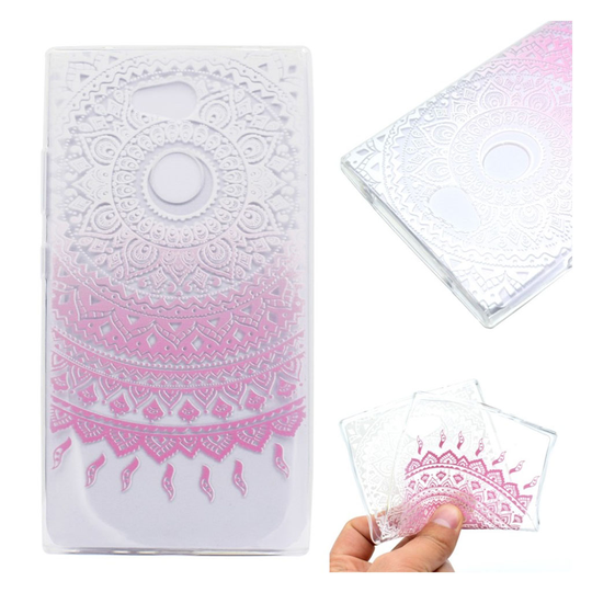 Sony Xperia XA2 Ultra design suojakuori - Pinkki mandala