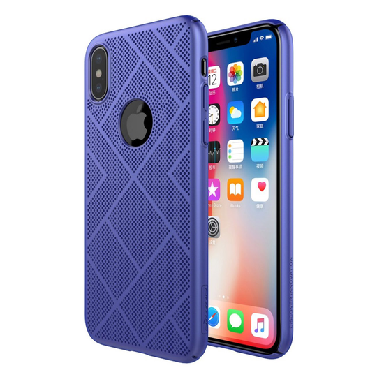 NILLKIN iPhone X moderni suojakuori - Sininen