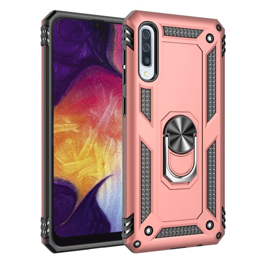 Bofink Combat Samsung Galaxy A50 kuoret - Ruusukulta