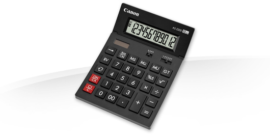 CANON AS-2200 Table Calculator
