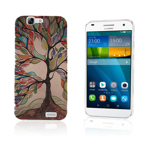 Westergaard Huawei Ascend G7 Kuori - Salaperäisiä Värikkäitä Puita