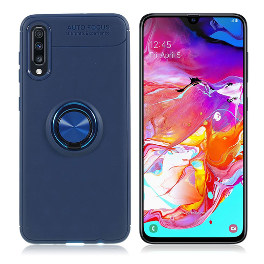 Samsung Galaxy A70 finger ring case - Blue