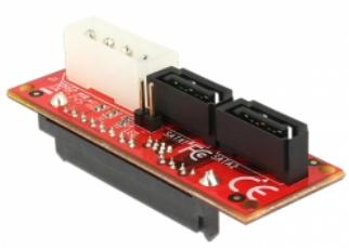 The Adapter By Delock Can Be Connected To A SAS HDD And Supports Hot Swap, Dual-Porting (Active-Acti