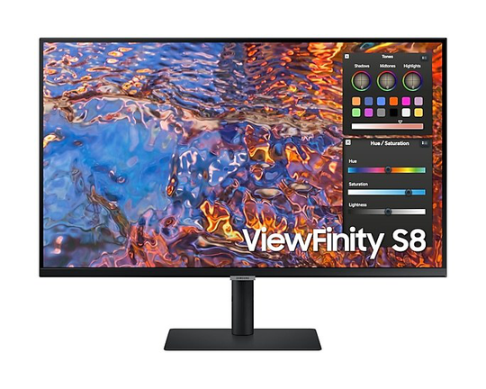 SAMSUNG S32B800 32" 16:9 3840X2160 IPS, 5MS, HDR600, HAS, HDMI/USB-C.
