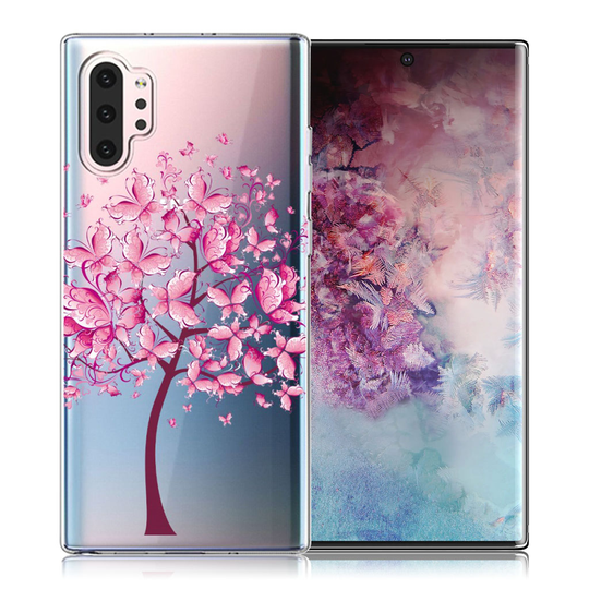 Deco Samsung Galaxy Note 10 Pro kuoret - Perhonen ja puu