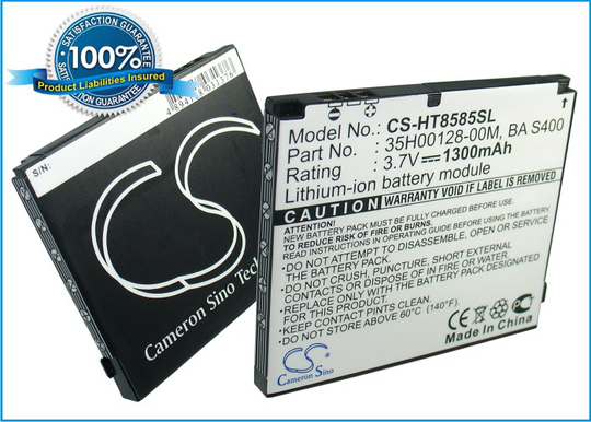 HTC HD2 HD2 US T8585 T8588 T9193 Leo Leo 100 yhteensopiva akku - 1300 mAh