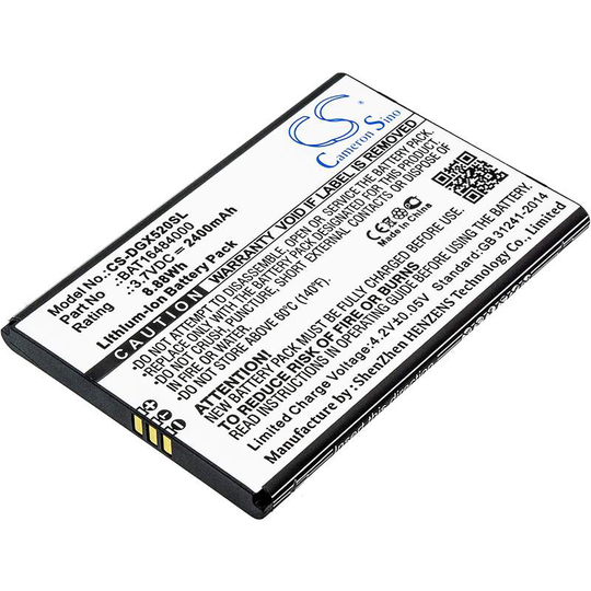 Doogee X5 Max Pro akku 2400mAh