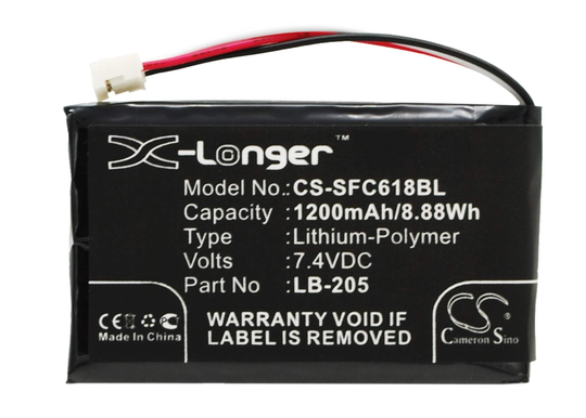 Safescan 6185 akku 1200mAh