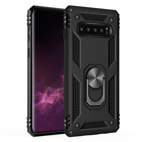 Bofink Combat Samsung Galaxy S10 Plus kuoret - Musta