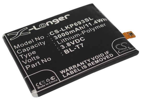 LG Optimus G2 P693 D802TA DS1203 G2 L-01F D803 D805 D801 D800 VS980 F320 F320K F320S Akku 3000mAh / 3.8V mAh