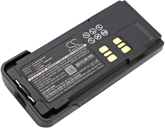 Motorola DP2400 DP-2400 DP2600 akku 1800mAh / 13.32Wh