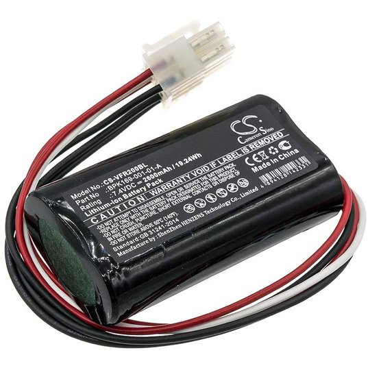 VeriFone PCA169-001-01 PCA169-404-01-A Ruby 2 akku 2600mAh