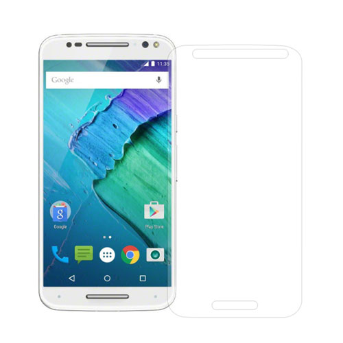 0.3mm Karkaistu Lasi Näytönsuoja Motorola Moto X Style Puhelimelle (kaari Reunoilla)