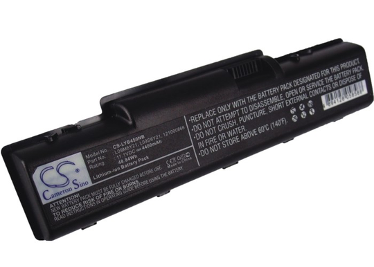 Lenovo IdeaPad B450 IdeaPad B450A IdeaPad B450L akku 4400 mAh - Musta