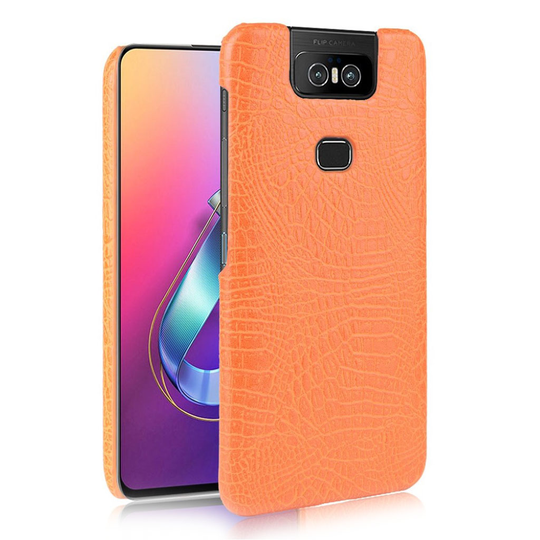 Croco ASUS ZenFone 6 ZS630KL kuoret - Oranssi