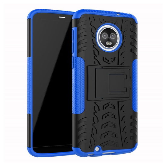 Motorola Moto G6 tyre pattern case - Blue