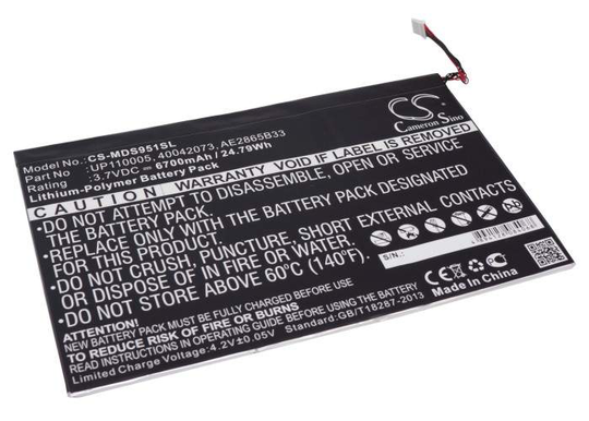 Lenovo IdeaTab S2109A akku 6700mAh