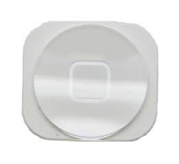 iPhone 5 / 5C Home-nappi+kumitarra - Valkoinen
