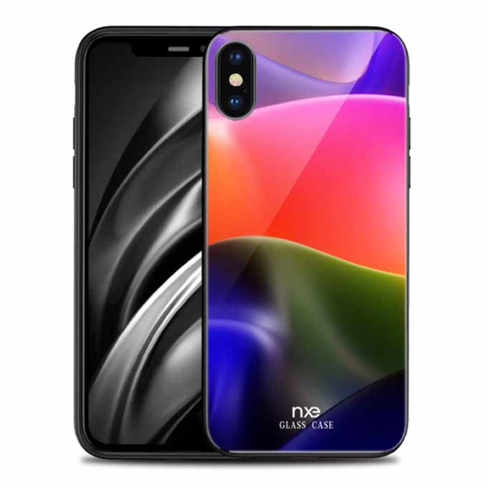 NXE iPhone XS patterned hybrid case - Style C