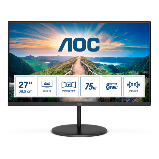 AOC Q27V4EA 27" QHD IPS DP/HDMI