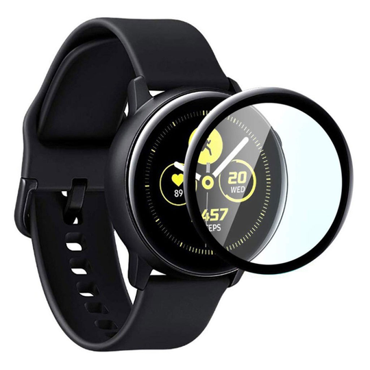 Samsung Galaxy Watch Active 2 - 40mm 3D full cover tempered glass screen protector