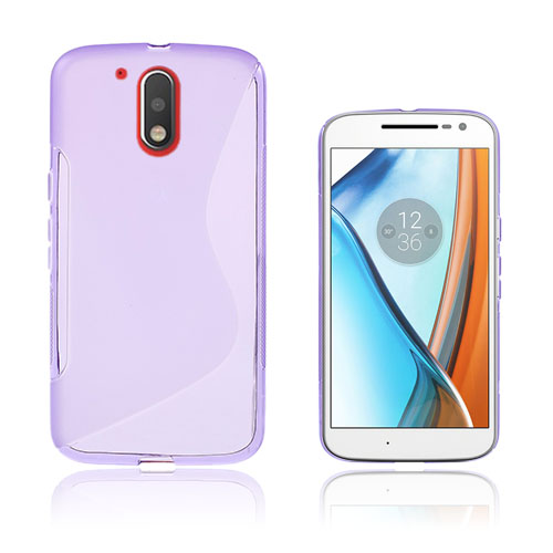 Lagerlöf Motorola Moto G4/G4 Plus Takakuori - Violetti