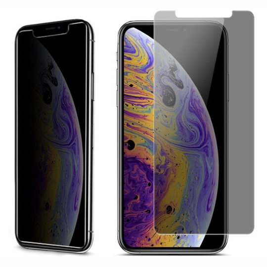 iPhone Xs Max IMAK karkaistu lasinen himmeä slalainen näyttö suojakalvo - Transparentti
