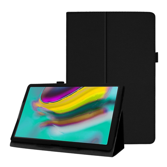 Samsung Galaxy Tab A 10.1 (2019) litchi leather case - Black