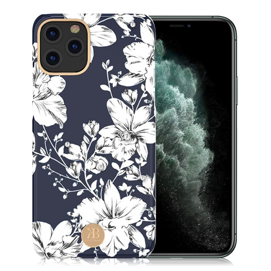 Kingxbar iPhone 11 Pro Max Blossom Swarovski Case - Lily