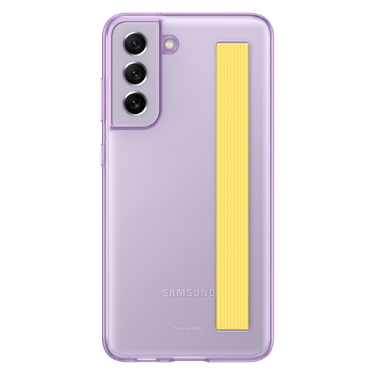SAMSUNG CLEAR STRAP COVER LAVENDER S21 FE