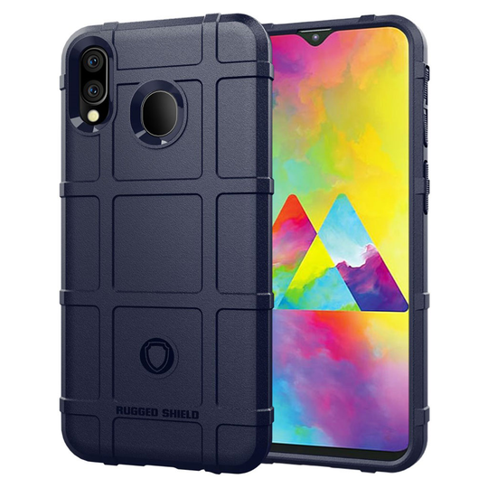 Rugged Shield Samsung Galaxy M20 kuoret - Sininen