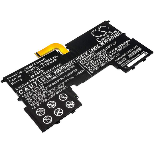 HP Spectre 13-V101NA Spectre 13-V115TU Spectre 13-V116TU akku 5200mAh