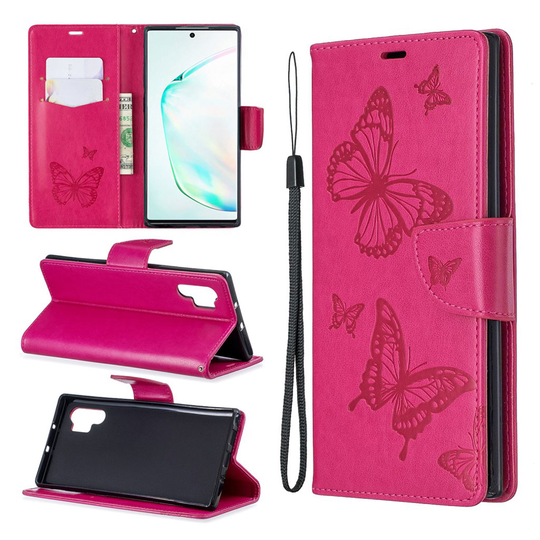 Butterfly Samsung Galaxy Note 10 Pro koetlot - Ruusu