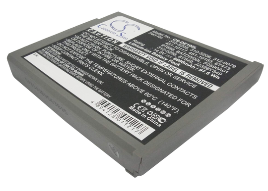 DELL Inspiron 1100 Inspiron 1150 Inspiron 5100 akku 6600mAh