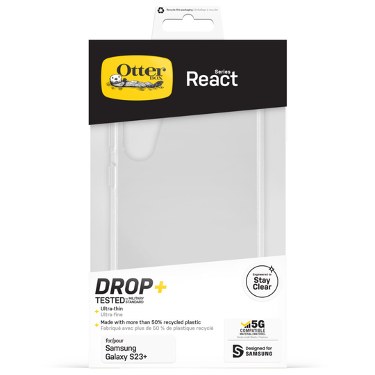 OTTERBOX REACT SAMSUNG S23+ - CLEAR