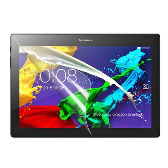 Lenovo Tab 2 A10-30 kirkas näytön suojakalvo 5kpl