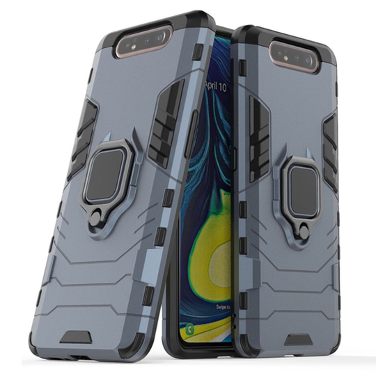Ring Guard Samsung Galaxy A80 kuoret - Sininen