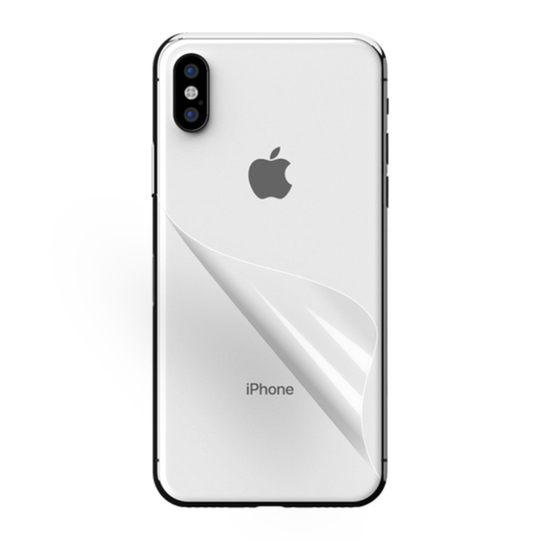 iPhone Xs Max kristalli kirkas läpinäkyvä suojakalvo puhelimen takapuolelle - Transparentti 3kpl/ setti