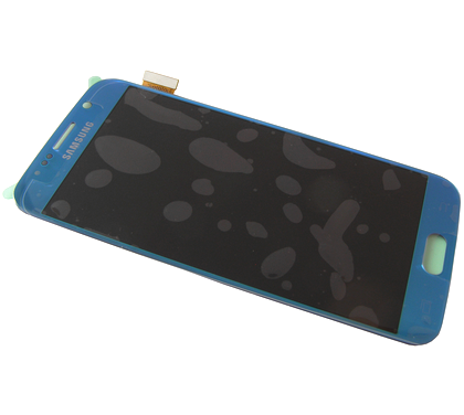 Kosketuspaneeli ja LCD Näyttö Samsung SM-G920 Galaxy S6 - sininen (Alkuperäinen)