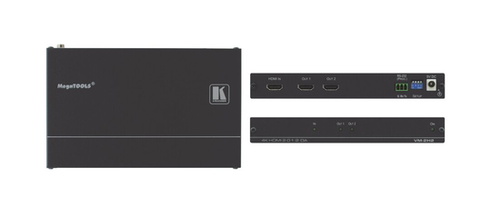 KRAMER VM-2H2 4K HDMI DISTRIBUTION AMPLIFIER WITH HDCP2.2 AND HDMI2.0 SUPP