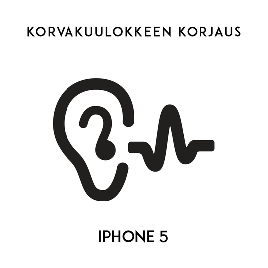 iPhone huolto - Apple iPhone 5 Korvakuulokkeen korjaus
