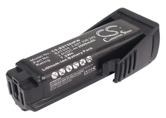 Bosch PS10 Li-ion 3 6 V akku 2000 mAh
