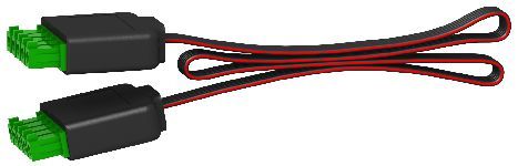 SCHNEIDER ELECTRIC ACTI 9 SMARTLINK KAAPELI PITKÄ 870MM 6KPL