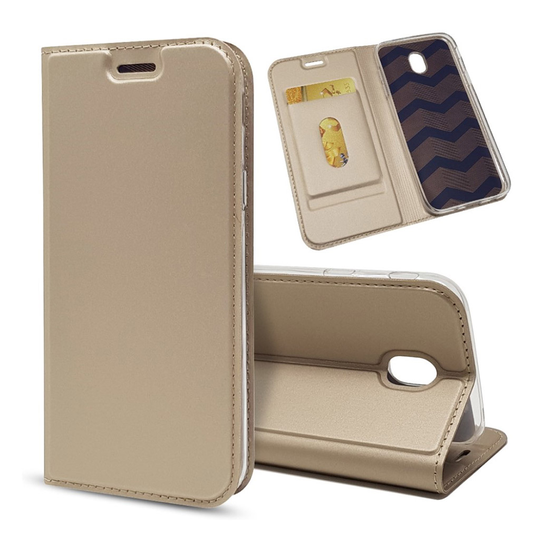 Samsung Galaxy J3 (2017) moderni suojakotelo - Kulta