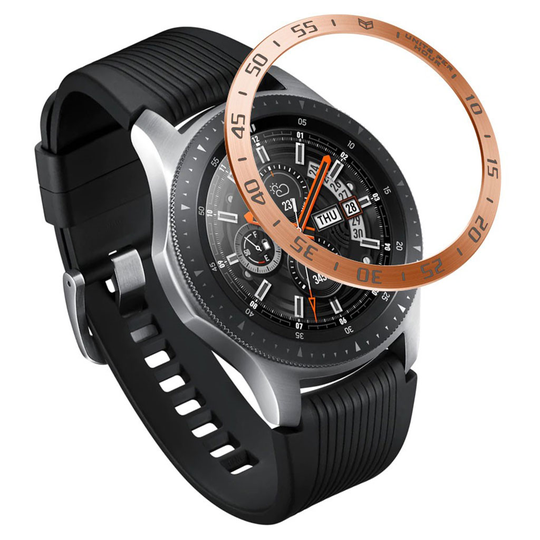 Samsung Galaxy Watch (46mm) metallic bezel - Rose Gold