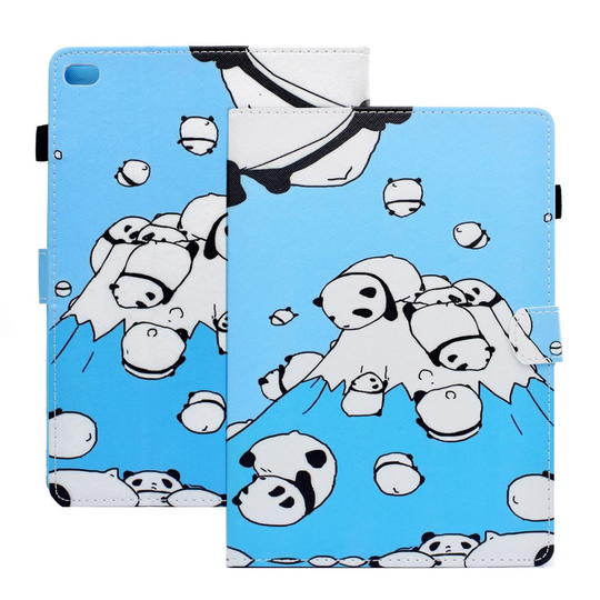 iPad (2018) persoonallinen suojakotelo - Pandat