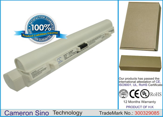 Lenovo ideapad S9 ideapad S10 ideapad 20015 akku 7800 mAh